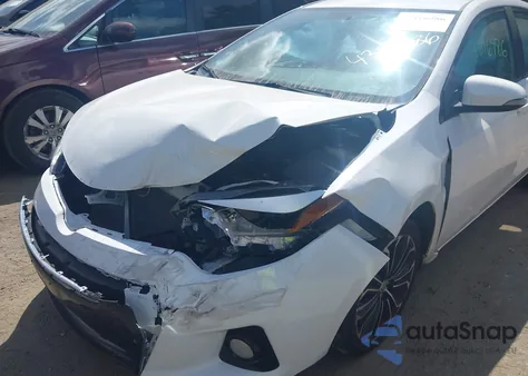 2015 Toyota Corolla S Plus z USA, uszkodzony, nr VIN 2T1BURHE2FC479442